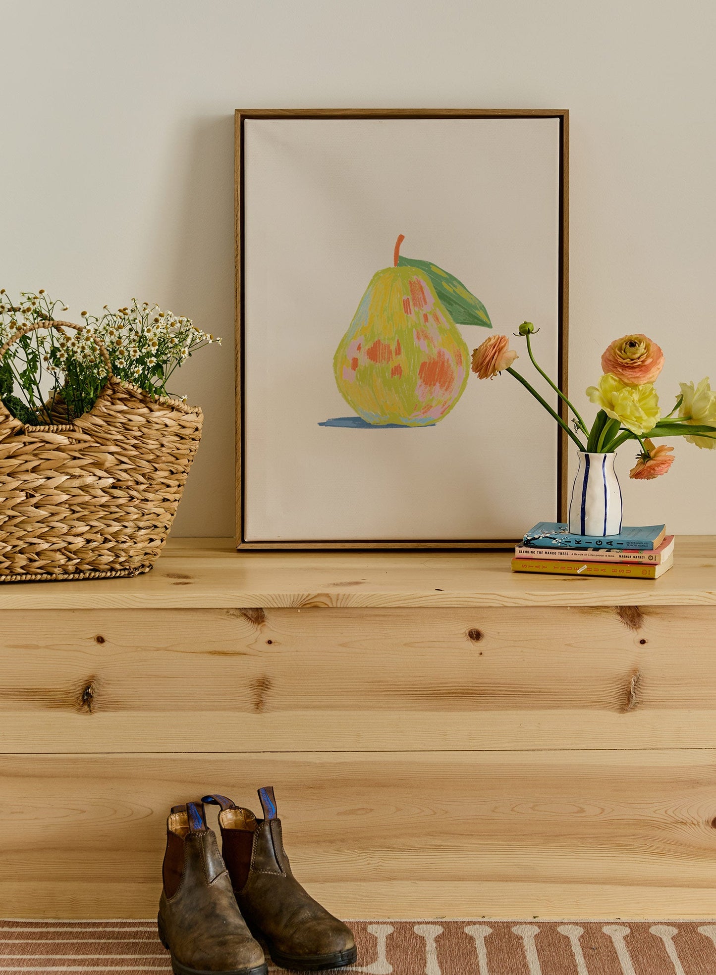 Pastels Pear, Poster