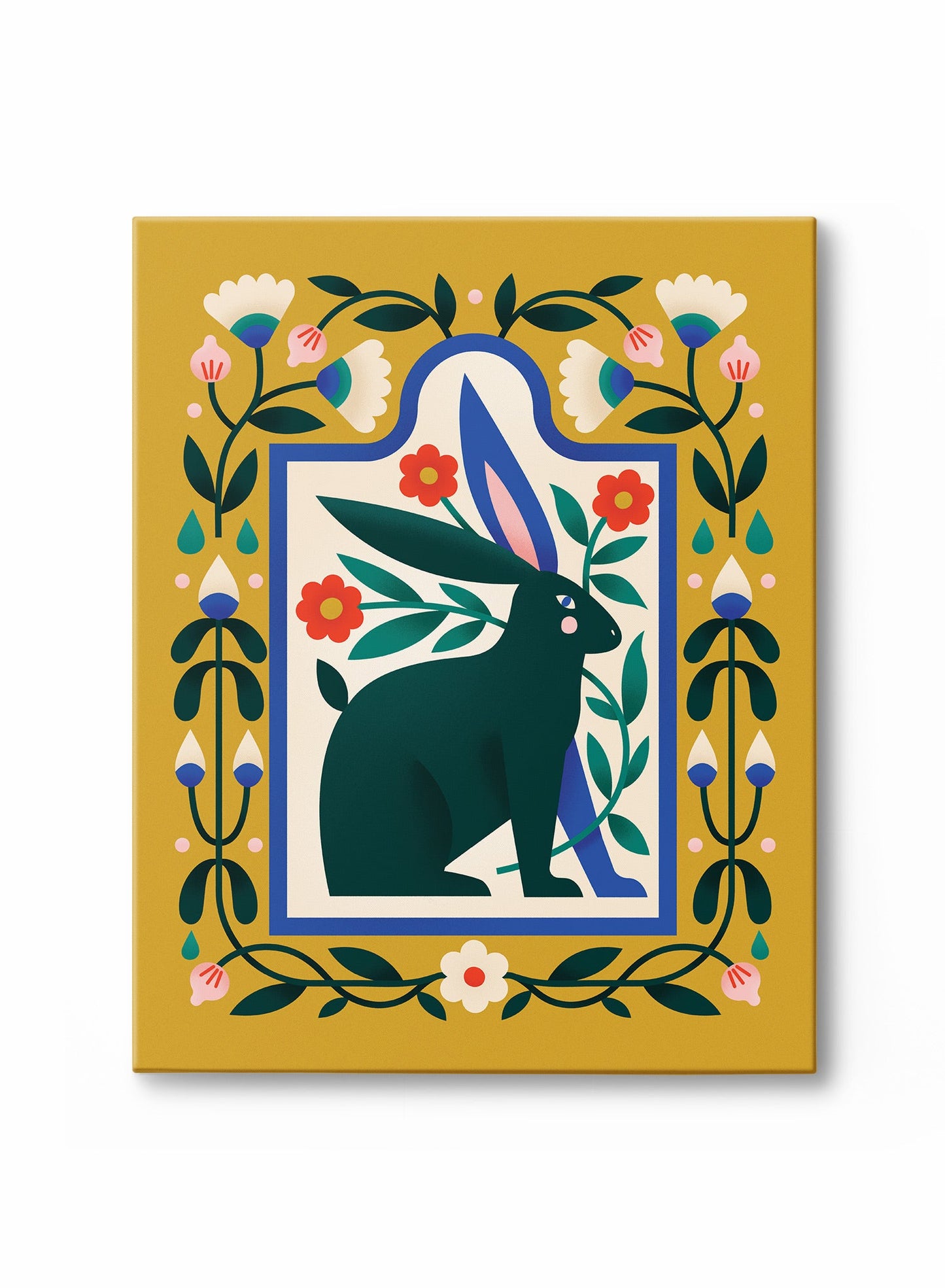 Flowers in Your Hare, Poster