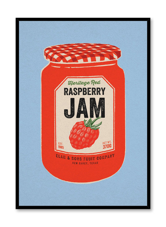 Raspberry Jam Jar, Poster