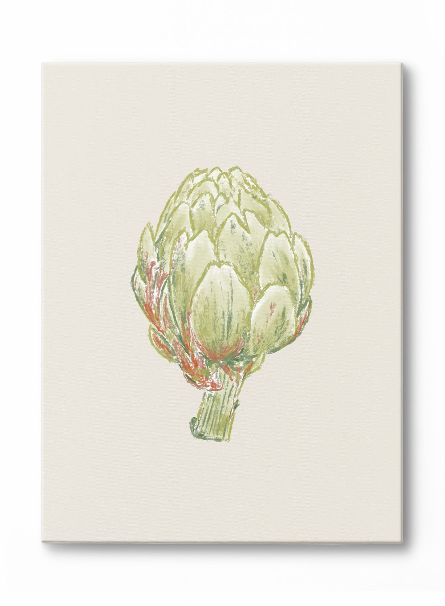 Line Drawn Artichoke, Poster