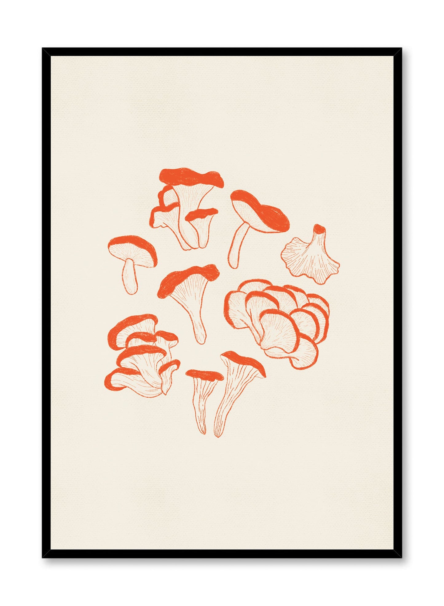 Foraged Funghi, Poster