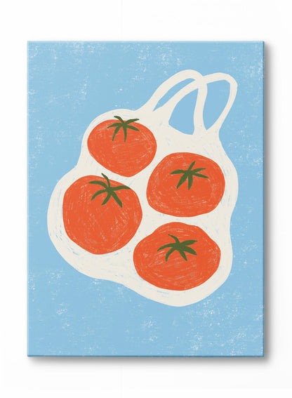 Bagful of Tomatoes, Poster
